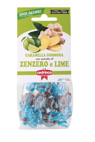 Gommose zenzero e lime senza zucchero-1